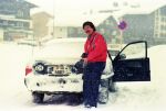 Lech, 20 Februari 1989
Bob Huitink, werkzaam als fotograaf voor Joop van Tellingen BV bij wintersport Kon. familie met o.a. Yolanda Adriaanse en Prins Willem Alexander
Foto Peter Smulders BV
