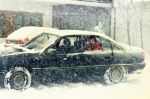 Lech, 20 Februari 1989
Bob Huitink, werkzaam als fotograaf voor Joop van Tellingen BV bij wintersport Kon. familie met o.a. Yolanda Adriaanse en Prins Willem Alexander
Foto Peter Smulders BV