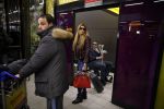 Schiphol 17 maart 2013
Badr Hari en Estelle Cruijff  komen terug van de K1 finale in Zagreb waar Badr zijn voet gebroken heeft . Badr wordt in een rolstoel naar zijn auto gebracht.
Peter Smulders bv