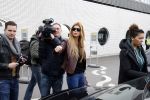 Schiphol 17 maart 2013
Badr Hari en Estelle Cruijff  komen terug van de K1 finale in Zagreb waar Badr zijn voet gebroken heeft . Badr wordt in een rolstoel naar zijn auto gebracht.
Peter Smulders bv