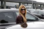 Schiphol 17 maart 2013
Badr Hari en Estelle Cruijff  komen terug van de K1 finale in Zagreb waar Badr zijn voet gebroken heeft . Badr wordt in een rolstoel naar zijn auto gebracht.
Peter Smulders bv