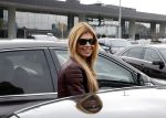 Schiphol 17 maart 2013
Badr Hari en Estelle Cruijff  komen terug van de K1 finale in Zagreb waar Badr zijn voet gebroken heeft . Badr wordt in een rolstoel naar zijn auto gebracht.
Peter Smulders bv