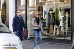 Amsterdam 4 maart 2013
Frank de Boer met zijn dochter Romy aan het winkelen op de pc hooftstraat.
Peter Smulders bv