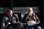 Amsterdam 4 maart 2013
Hans Barneveld ( Ben Cramer vriend) met vriend op terras op de cornelis schuytstraat.
Peter Smulder bv