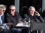 Amsterdam 5 maart 2013
Harry Mens en Rob Heilbronn op terras.
Peter Smulders bv