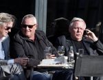 Amsterdam 5 maart 2013
Harry Mens en Rob Heilbronn op terras.
Peter Smulders bv