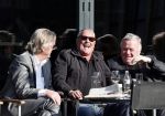 Amsterdam 5 maart 2013
Harry Mens en Rob Heilbronn op terras.
Peter Smulders bv