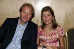 Amsterdam 10 september 2005
Modeshow Mart Visser in het Hilton.
Vanessa Loudon en Jannes Smalbraak
Peter Smulders bv