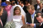 Leende 28 Augustus 1999
Kerkelijk huwelijk van Vanessa Loudon
met haar man Janus Smalbraak