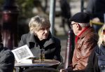 Amsterdam 4 maart 2013
Jenny Arean op terras in Amsterdam.
Peter Smulders bv