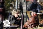 Amsterdam 4 maart 2013
Jenny Arean op terras in Amsterdam.
Peter Smulders bv