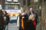 Amsterdam 28 december 2003
Prinses Maxima en Prinses Amalia wandelen met ouders Maxima en broer en zus bij Paleis op de Dam.Jorge Zorreguita en Carmen Zorreguita