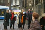 Amsterdam 28 december 2003
Prinses Maxima en Prinses Amalia wandelen met ouders Maxima en broer en zus bij Paleis op de Dam.Jorge Zorreguita en Carmen Zorreguita