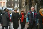 Amsterdam 28 december 2003
Prinses Maxima en Prinses Amalia wandelen met ouders Maxima en broer en zus bij Paleis op de Dam.Jorge Zorreguita en Carmen Zorreguita