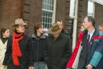 Amsterdam 28 december 2003
Prinses Maxima en Prinses Amalia wandelen met ouders Maxima en broer en zus bij Paleis op de Dam.Jorge Zorreguita en Carmen Zorreguita