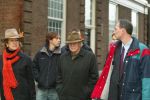 Amsterdam 28 december 2003
Prinses Maxima en Prinses Amalia wandelen met ouders Maxima en broer en zus bij Paleis op de Dam.Jorge Zorreguita en Carmen Zorreguita