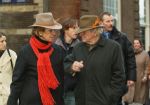 Amsterdam 28 december 2003
Prinses Maxima en Prinses Amalia wandelen met ouders Maxima en broer en zus bij Paleis op de Dam.Jorge Zorreguita en Carmen Zorreguita