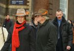 Amsterdam 28 december 2003
Prinses Maxima en Prinses Amalia wandelen met ouders Maxima en broer en zus bij Paleis op de Dam.Jorge Zorreguita en Carmen Zorreguita