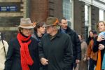 Amsterdam 28 december 2003
Prinses Maxima en Prinses Amalia wandelen met ouders Maxima en broer en zus bij Paleis op de Dam.Jorge Zorreguita en Carmen Zorreguita