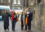 Amsterdam 28 december 2003
Prinses Maxima en Prinses Amalia wandelen met ouders Maxima en broer en zus bij Paleis op de Dam.
Peter Smulders bv