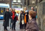 Amsterdam 28 december 2003
Prinses Maxima en Prinses Amalia wandelen met ouders Maxima en broer en zus bij Paleis op de Dam.Jorge Zorreguita en Carmen Zorreguita
