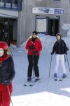Lech, 27 Februari 2013
Wintersport, skieen
Linda de Mol met kinderen
Foto Peter Smulders BV