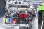 Lech, 27 Februari 2013
Wintersport, skieen
Linda de Mol met kinderen
Foto Peter Smulders BV