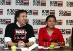 Amsterdam 19 maart 2013
Marco Borsato, ex-kindsoldate Gabriela, 538 DJ's: Barry Paf, Frank Dane en Jeroen Nieuwenhuize bij persconferentie War Child en radio 538.
Peter Smulders bv