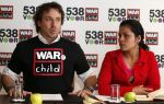 Amsterdam 19 maart 2013
Marco Borsato, ex-kindsoldate Gabriela, 538 DJ's: Barry Paf, Frank Dane en Jeroen Nieuwenhuize bij persconferentie War Child en radio 538.
Peter Smulders bv