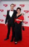 Scheveningen 3maart 2013
Premiere sisteract in het circustheater.
Marjolein Touw met partner Rob
Peter Smulders bv