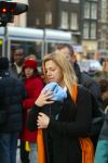 Amsterdam 28 december 2003
Prinses Maxima en Prinses Amalia wandelen met ouders Maxima en broer en zus bij Paleis op de Dam.Jorge Zorreguita en Carmen Zorreguita