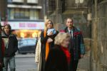 Amsterdam 28 december 2003
Prinses Maxima en Prinses Amalia wandelen met ouders Maxima en broer en zus bij Paleis op de Dam.Jorge Zorreguita en Carmen Zorreguita