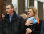 Amsterdam 28 december 2003
Prinses Maxima en Prinses Amalia wandelen met ouders Maxima en broer en zus bij Paleis op de Dam.Jorge Zorreguita en Carmen Zorreguita