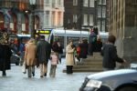 Amsterdam 28 december 2003
Prinses Maxima en Prinses Amalia wandelen met ouders Maxima en broer en zus bij Paleis op de Dam.Jorge Zorreguita en Carmen Zorreguita