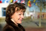Bergen 12 maart 2013
Koningin Beatrix bij 50 jarig bestaan europese school in bergen. Neelie Kroes
Peter Smulders bv
