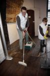 Bergen op zoom 16 maart 2013
Prinses Laurentien helpt mee met de grote schoonmaak in Museum De Gevangenpoort. De prinses en haar man prins Constantijn verrichten samen met hun kinderen  Eloise en Claus Cazimir de schoonmaakwerkzaamheden in het kader van de vrijwilligersactie NLdoet.
Peter Smulders bv