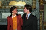 Apeldoorn, 29 November 1997
Verloving van Prins Maurits met Prinses Marilene (Marilene v d Broek, dochter van oud minister v d Broek)
Foto Peter Smulders BV