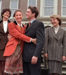 Apeldoorn, 29 November 1997
Verloving van Prins Maurits met Prinses Marilene (Marilene v d Broek, dochter van oud minister v d Broek)
Foto Peter Smulders BV