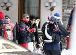 Zurs 19 februari 2013
Prinses Caroline van Monaco en haar dochter op ski vakantie in Zurs/Lech.
Peter Smulders bv