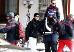 Zurs 19 februari 2013
Prinses Caroline van Monaco en haar dochter op ski vakantie in Zurs/Lech.
Peter Smulders bv