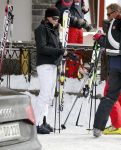 Zurs 19 februari 2013
Prinses Caroline van Monaco en haar dochter op ski vakantie in Zurs/Lech.
Peter Smulders bv