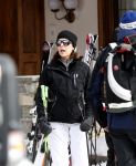 Zurs 19 februari 2013
Prinses Caroline van Monaco en haar dochter op ski vakantie in Zurs/Lech.
Peter Smulders bv