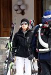 Zurs 19 februari 2013
Prinses Caroline van Monaco en haar dochter op ski vakantie in Zurs/Lech.
Peter Smulders bv