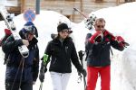 Zurs 19 februari 2013
Prinses Caroline van Monaco en haar dochter op ski vakantie in Zurs/Lech.
Peter Smulders bv