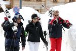 Zurs 19 februari 2013
Prinses Caroline van Monaco en haar dochter op ski vakantie in Zurs/Lech.
Peter Smulders bv