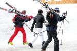 Zurs 19 februari 2013
Prinses Caroline van Monaco en haar dochter op ski vakantie in Zurs/Lech.
Peter Smulders bv