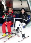 Zurs 19 februari 2013
Prinses Caroline van Monaco en haar dochter op ski vakantie in Zurs/Lech.
Peter Smulders bv