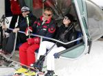 Zurs 19 februari 2013
Prinses Caroline van Monaco en haar dochter op ski vakantie in Zurs/Lech.
Peter Smulders bv