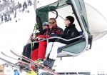 Zurs 19 februari 2013
Prinses Caroline van Monaco en haar dochter op ski vakantie in Zurs/Lech.
Peter Smulders bv