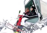 Zurs 19 februari 2013
Prinses Caroline van Monaco en haar dochter op ski vakantie in Zurs/Lech.
Peter Smulders bv